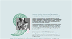 Desktop Screenshot of insideoutthermography.com