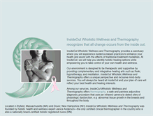 Tablet Screenshot of insideoutthermography.com